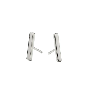 Strict Bar Earrings Silver - Syster P - Beliebter Schmuck für alle Gelegenheiten