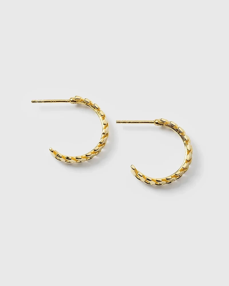 Layers Olivia Hoops Gold - Syster P - Snabb leverans & Gratis paketinslagning - Nordic Spectra