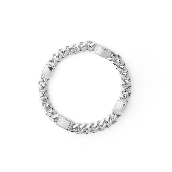 Bear Curb Bracelet Big Silver -CU Jewellery - Snabb frakt & paketinslagning - Nordicspectra.se