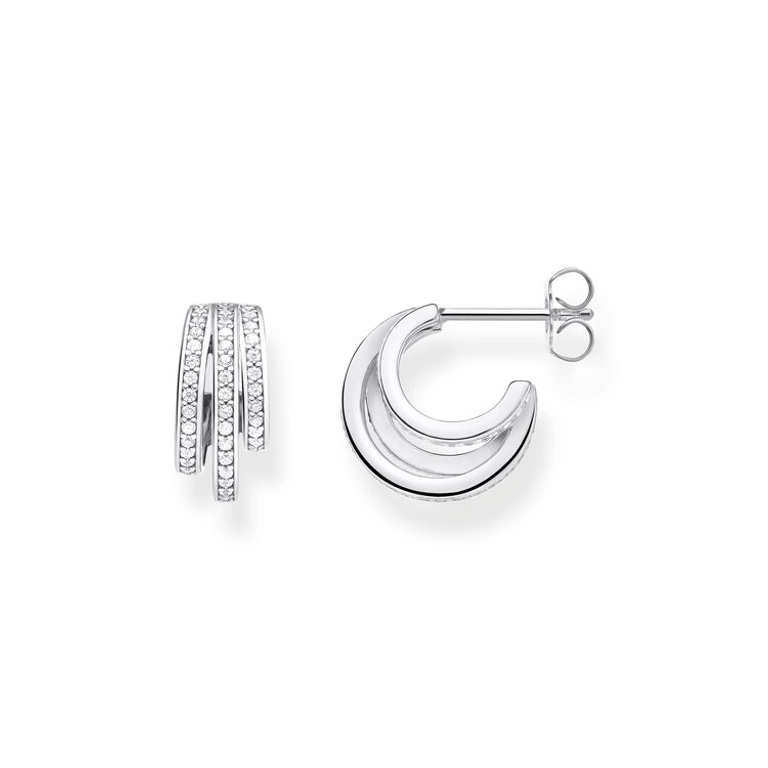 Creolen Ringe Silber von Thomas Sabo, Schneller Versand - Nordicspectra.de