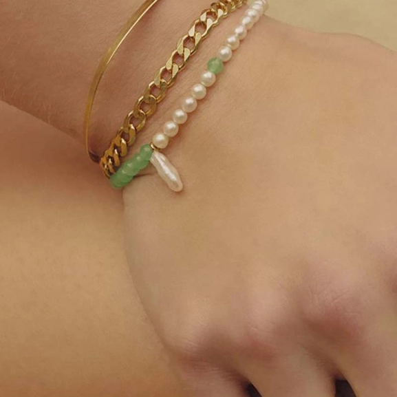Sentiero Bracelet Gold - Maria Black - Snabb frakt & paketinslagning - Nordic Spectra