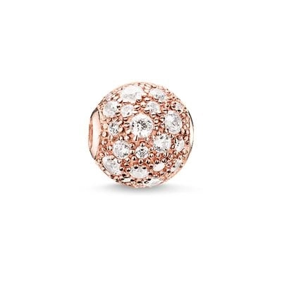 Karma Bead Krossad Rosépavé
