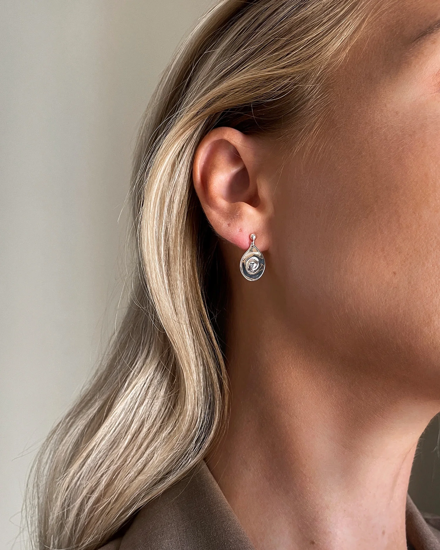 droppformade med rund detalj