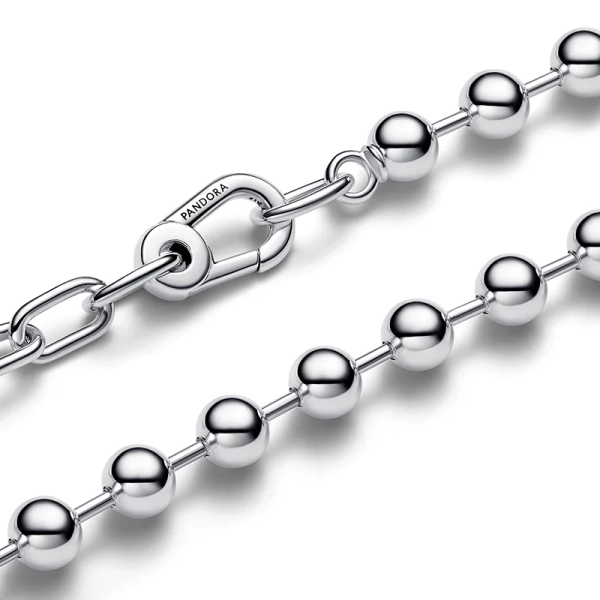 Pandora ME Halsband med Metallpärlor och Länkkedja - PANDORA - Snabb leverans & paketinslagning - Nordic Spectra