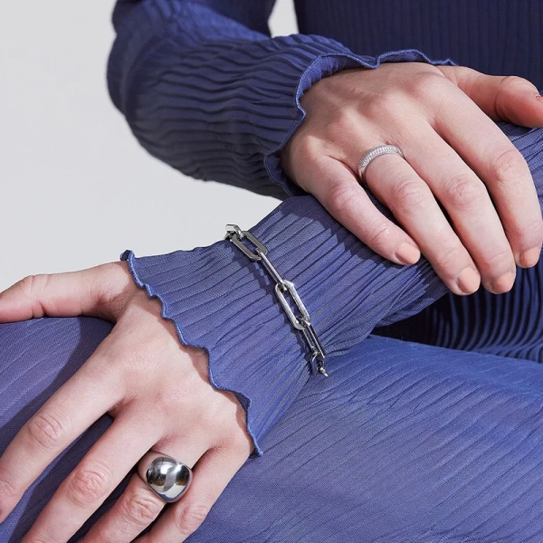 Ivy Maxi Bracelet Steel - Edblad - Snabb frakt & paketinslagning - Nordic Spectra