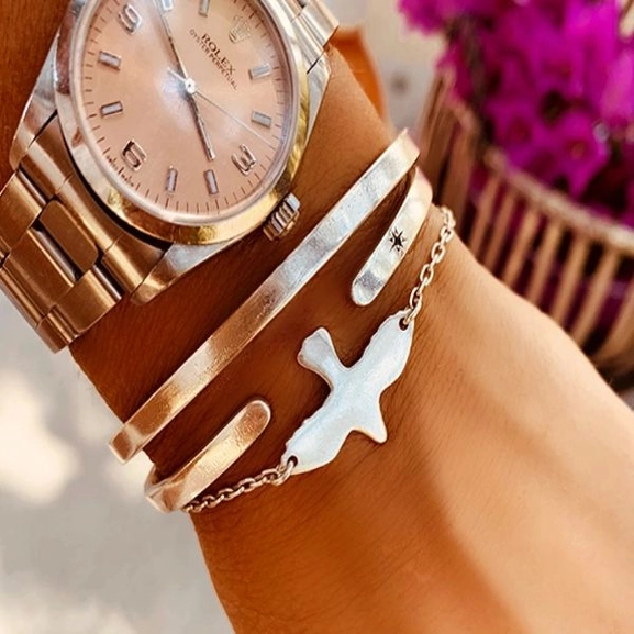 Bangle BLK Diamond Silver - Emma Israelsson - Snabb frakt & paketinslagning - Nordicspectra.se