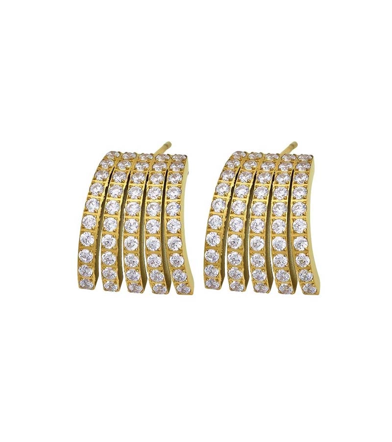 Edblad - Glow Festive Studs M Gold