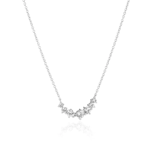 Belluno Halsband i silver med Cubic Zirconia-stenar från Sif Jakobs