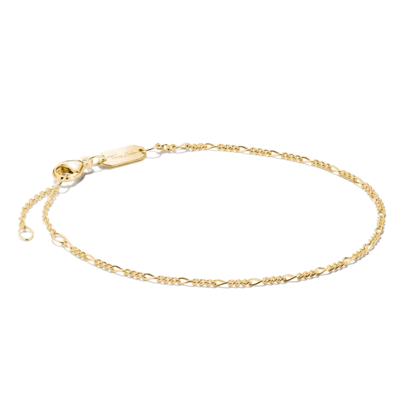 Figaro Bracelet Steel Gold - Thomas Sabo - Suuri valikoima & ilmainen lahjapaketointi - Nordic Spectra
