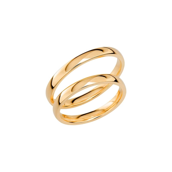 SR1030-2.5 Gold - Wedding & engagement rings - Schalins - Scandinavian design - Nordic Spectra