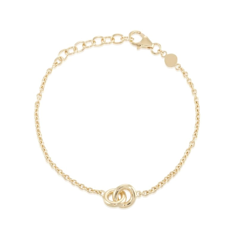 Carolina Gynning - The Knot Mini Armband Guld