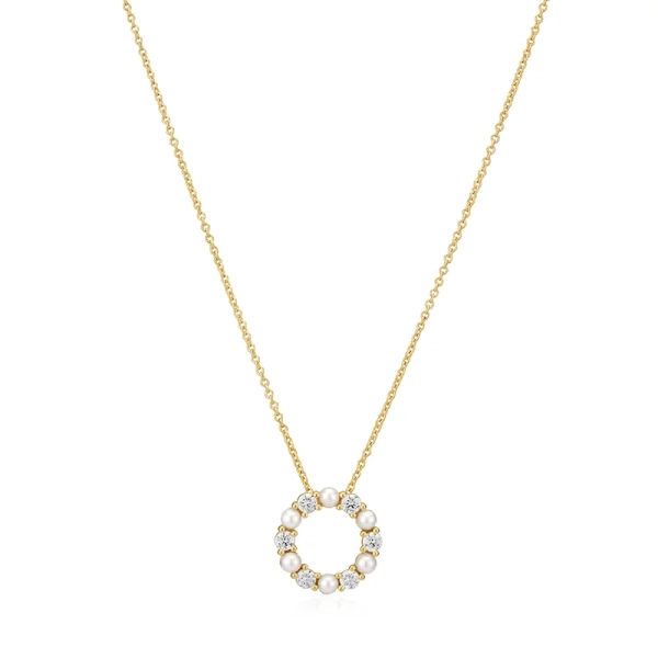 Biella Perla Halskette Gold von Sif Jakobs