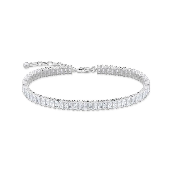 Tennis-Armband Breite Silber von Thomas Sabo, Schneller Versand - Nordicspectra.de