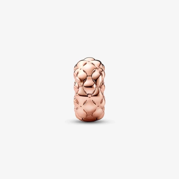Pärlad Clipberlock Rosé - PANDORA - Snabb leverans & paketinslagning - Nordic Spectra