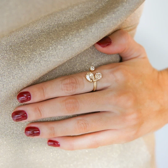 Alisia Ring Gold Golden Combo - Caroline Svedbom - Snabb frakt & paketinslagning - Nordic Spectra