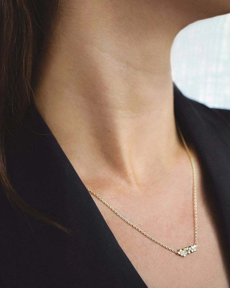 Milky Way Single Necklace Gold - Drakenberg Sjölin Halsband - Snabb frakt & paketinslagning - Nordicspectra.se