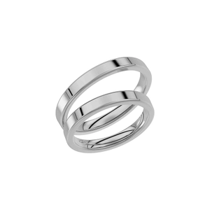 237-3 White Gold - Wedding & engagement rings - Schalins - Scandinavian design - Nordic Spectra