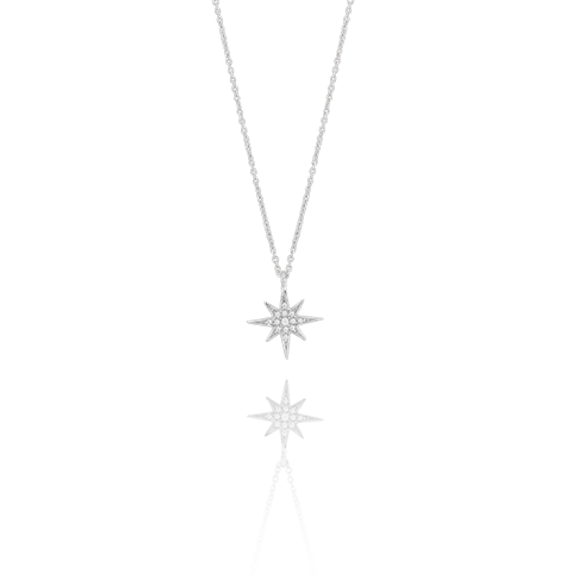 One Star Neck Silver -CU Jewellery - Snabb frakt & paketinslagning - Nordicspectra.se