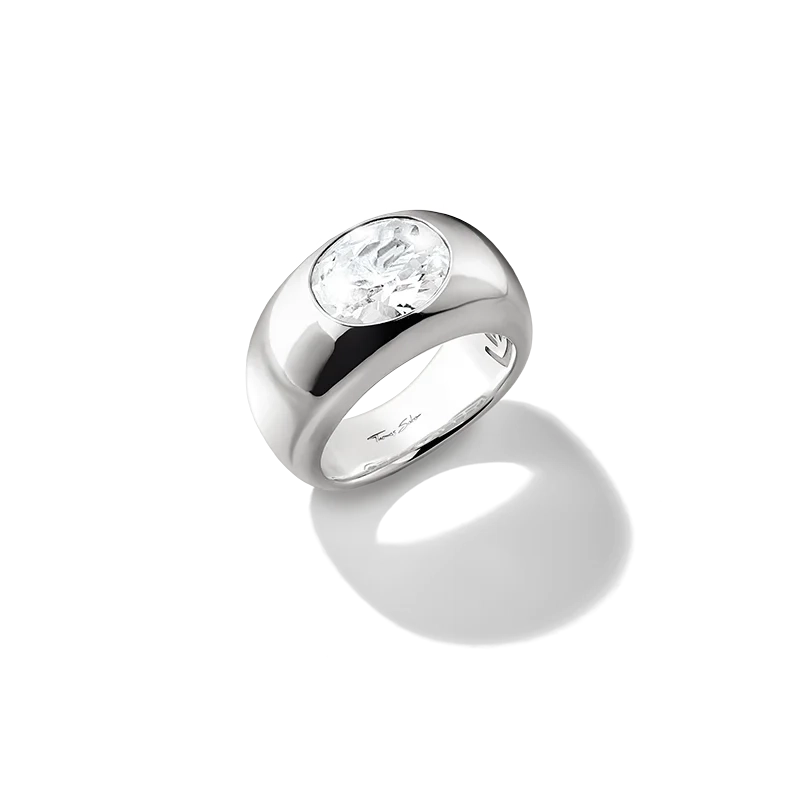 Thomas Sabo - Oval Mittsten Bold Elegance Ring