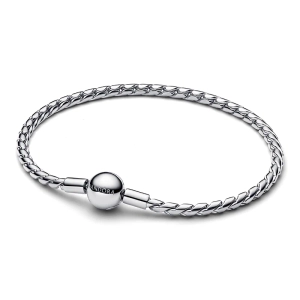 Schlangenförmige Silberkette von Pandora Moments