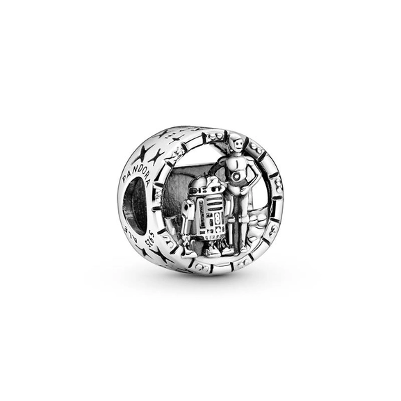 Star Wars C-3PO und R2-D2 offen gearbeitetes Charm von PANDORA, Schneller Versand - Nordicspectra.de