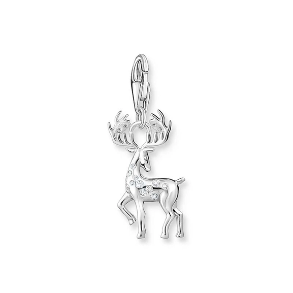 Charm Pendant Deer Silver - Thomas Sabo - Suuri valikoima & ilmainen lahjapaketointi - Nordicspectra.fi