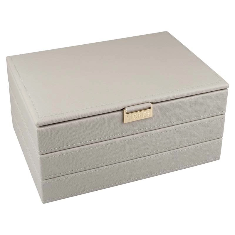 Smyckeskrin Stories Stackable Greige - Snabb frakt & paketinslagning - Nordicspectra.se