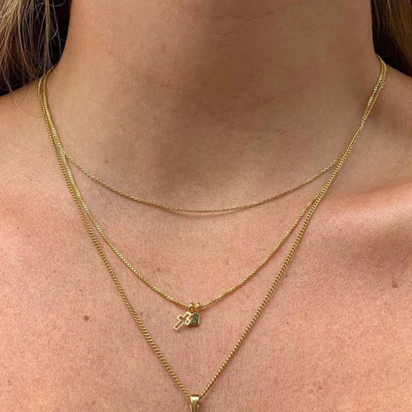 Trust Pendant Necklace Gold -CU Jewellery - Snabb frakt & paketinslagning - Nordicspectra.se