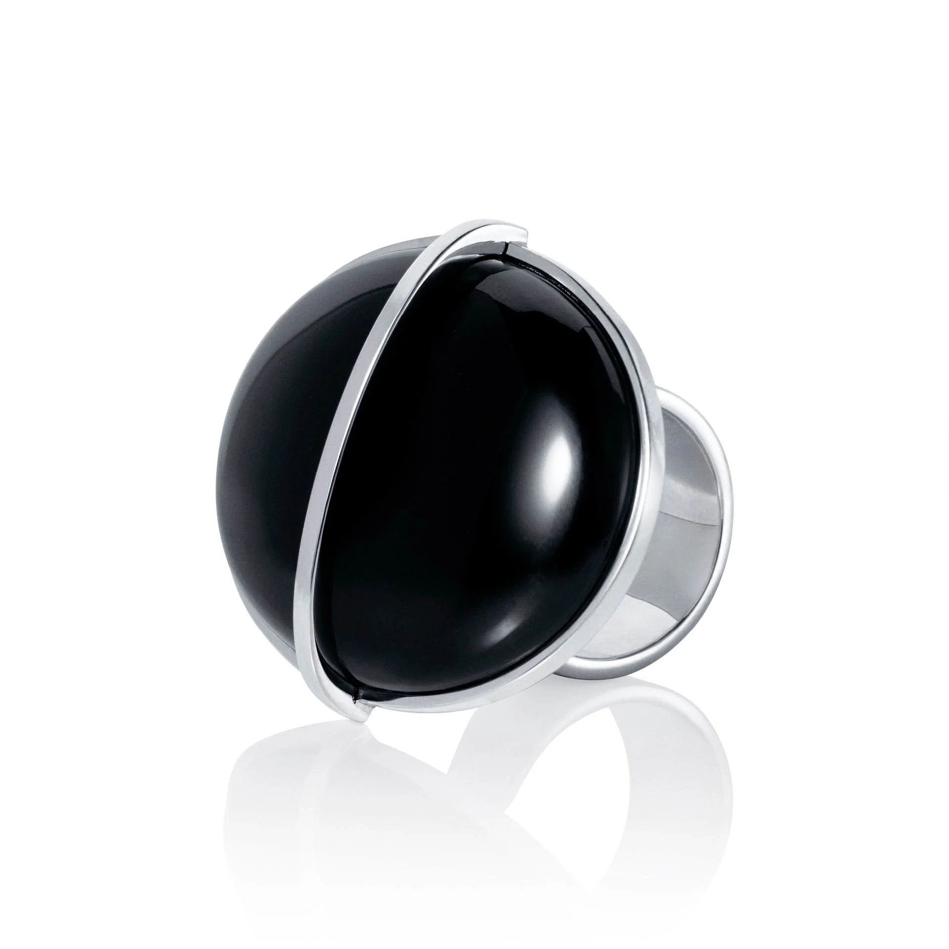 Slick & Black Ring