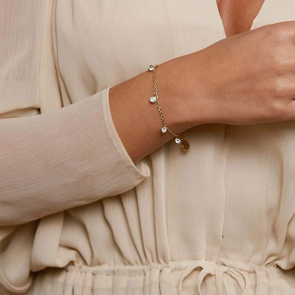 Dew Drop Bracelet Multi Gold - Edblad - Snabb frakt & paketinslagning - Nordicspectra.se