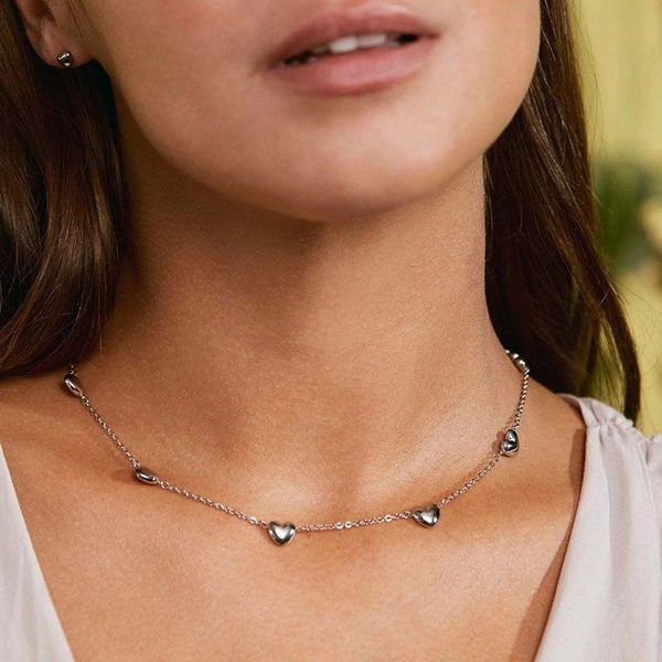 Barley Necklace Multi Steel - Edblad - Snabb frakt & paketinslagning - Nordicspectra.se