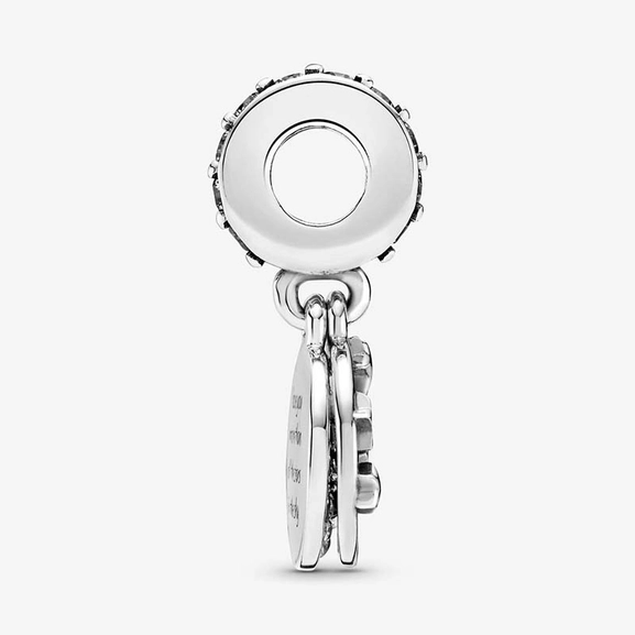 Blå Natthimmel Halvmåne & Stjärnor Hängberlock - PANDORA - Snabb frakt & paketinslagning - Nordicspectra.se