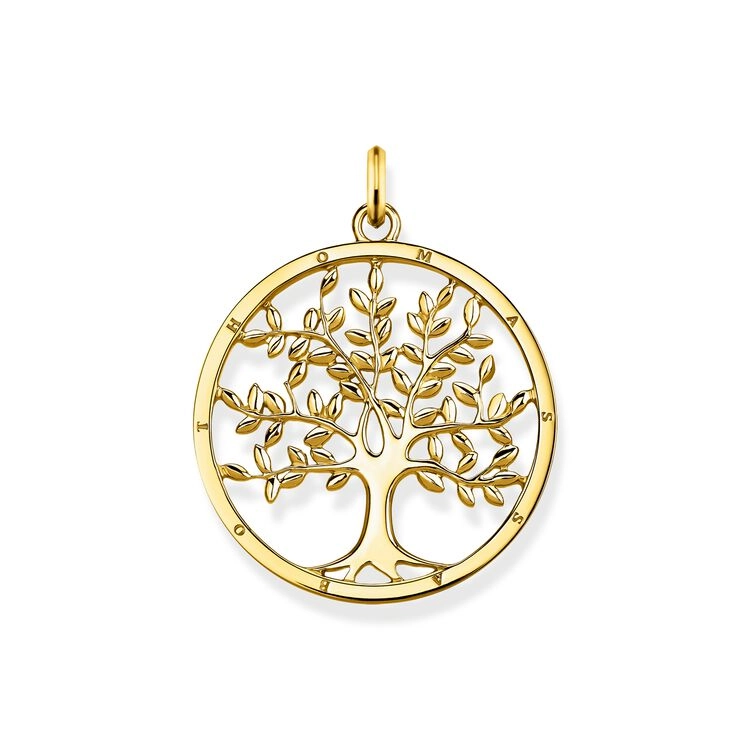 Hängsmycke Tree of Love Guld