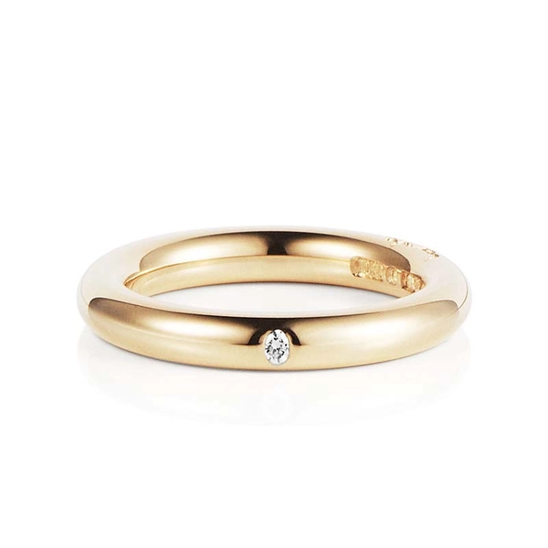 One Love & Stars Thin Ring Gold - Efva Attling ringar - Snabb frakt & paketinslagning - Nordicspectra.se