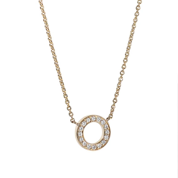 Circle Of Love Necklace Gold - Efva Attling - Suuri valikoima & ilmainen lahjapaketointi - Nordicspectra.fi