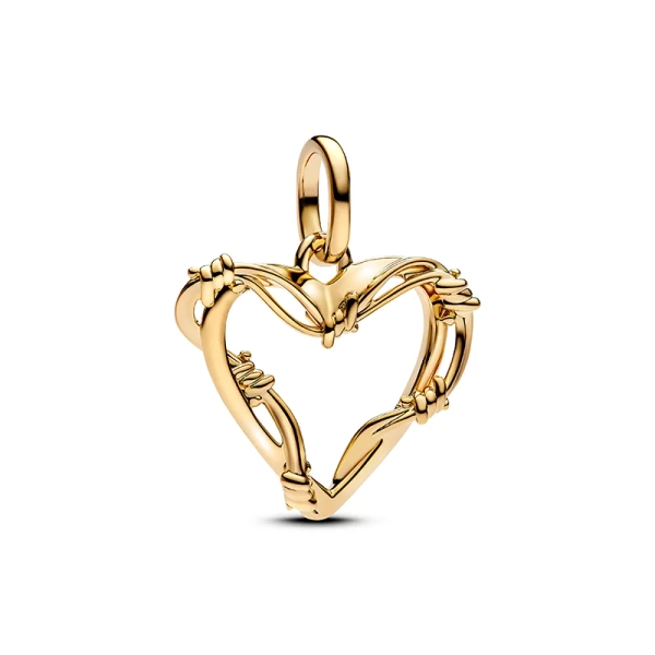 Herzförmiger Anhänger aus Gold aus der Pandora ME-Kollektion