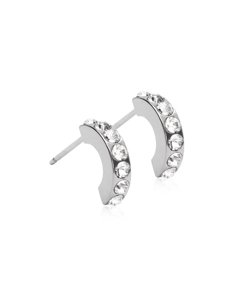 Blomdahl - NT Pendant Brilliance Curved 10 mm Crystal