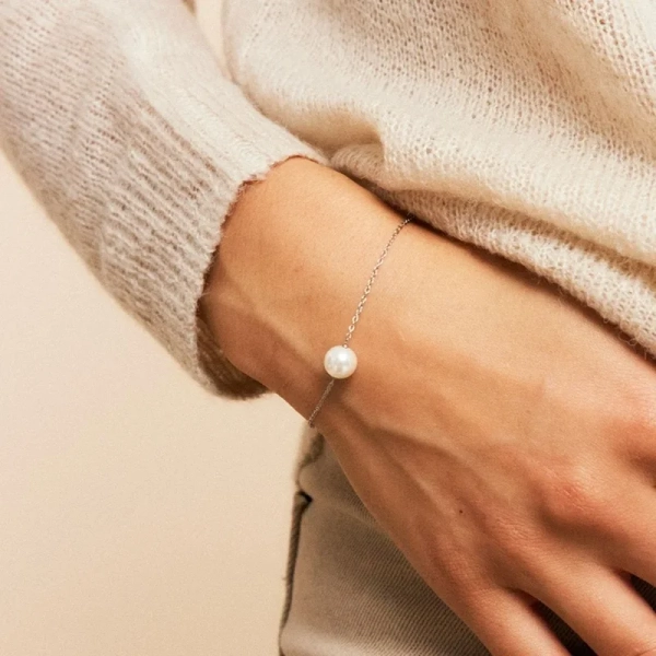 Lilian Bracelet L Steel - Edblad - Snabb leverans - Gratis paketinslagning