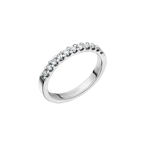 Lycka 0.33 White Gold - Wedding & engagement rings - Schalins - Scandinavian design - Nordic Spectra