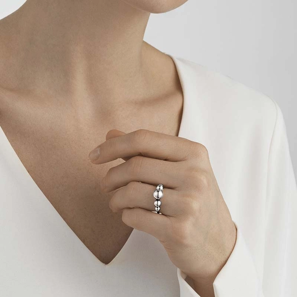 Moonlight Grapes Slim Ring - Georg Jensen ringar - Snabb frakt & paketinslagning - Nordicspectra.se