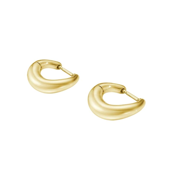 Offspring Klein Hoops Gold von Georg Jensen, Schneller Versand - Nordicspectra.de