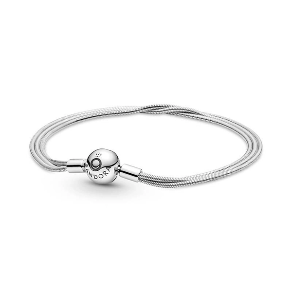 Pandora Moments Mehrreihiges Schlangen-Gliederarmband von PANDORA, Schneller Versand - Nordicspectra.de