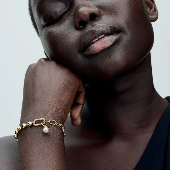 Pandora ME Schlangen Perlmutt Mini-Charm-Anhänger - PANDORA - Nordic Spectra