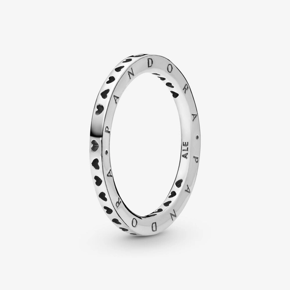 Hjärtan & Pandora Logo Ring - PANDORA - Snabb frakt & paketinslagning - Nordicspectra.se