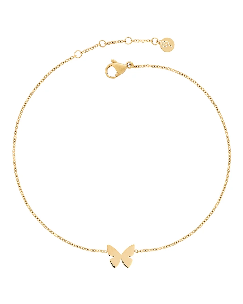 Papillon Anklet Gold