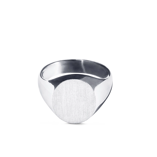 Petri Signet Ring White Gold von Nordic Spectra, Schneller Versand - Nordicspectra.de