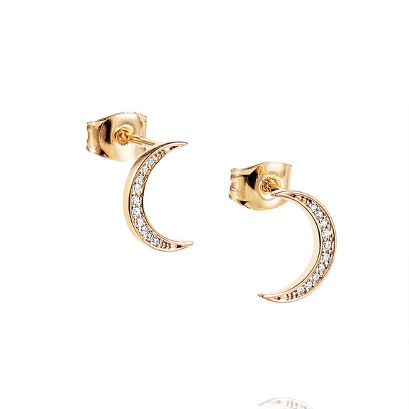 Pencez Moon & Stars Ear Gold - Efva Attling - Suuri valikoima & ilmainen lahjapaketointi - Nordicspectra.fi