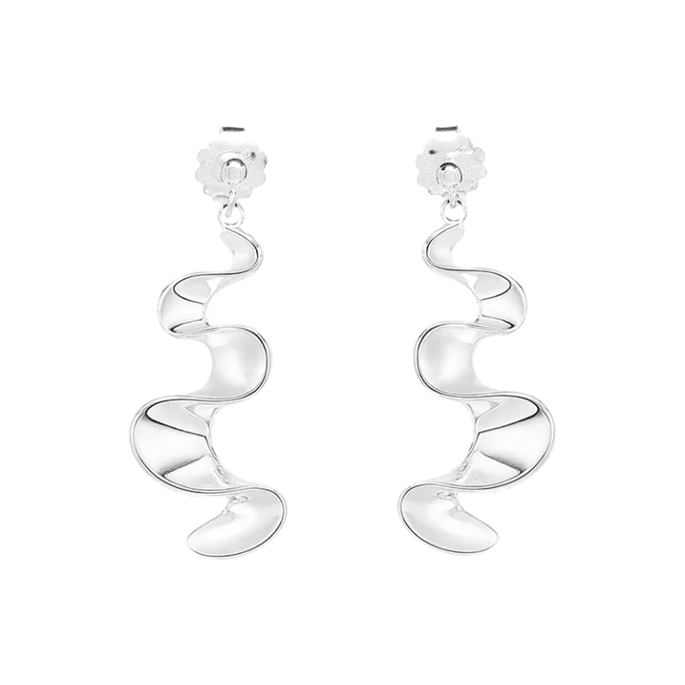 Water Flow Earrings – stora