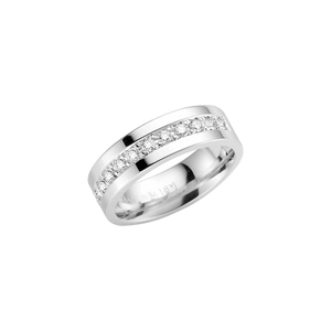 Corona White Gold - Wedding & engagement rings - Schalins - Scandinavian design - Nordic Spectra