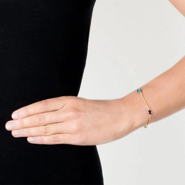 Love Beads Flow Bracelet Gold - Efva Attling armband - Snabb frakt & paketinslagning - Nordicspectra.se